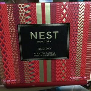 Nest Fragrance Candle Holiday Scented Bougie 3 wick Candle Christmas 21.1 oz